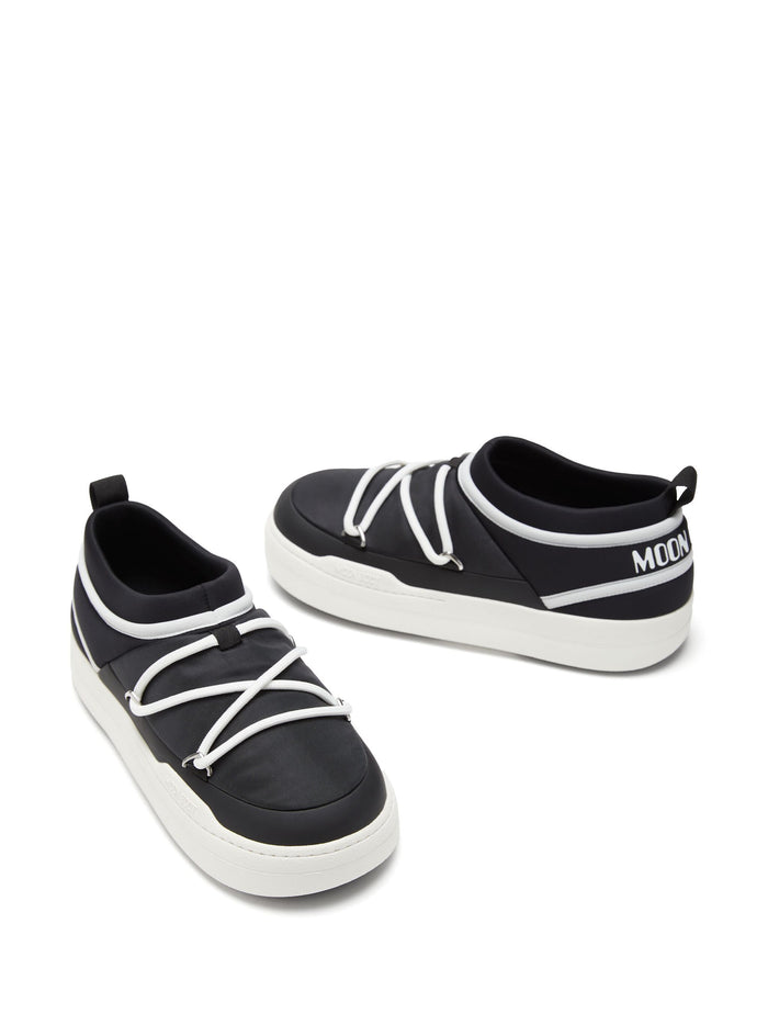 MOON BOOT Park Icon Sneakers Black - MAISONDEFASHION.COM