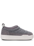 MOON BOOT Park Soft Felt Sneakers Grey - MAISONDEFASHION.COM