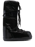 MOON BOOT UNISEX Icon Glance Boots Black - MAISONDEFASHION.COM