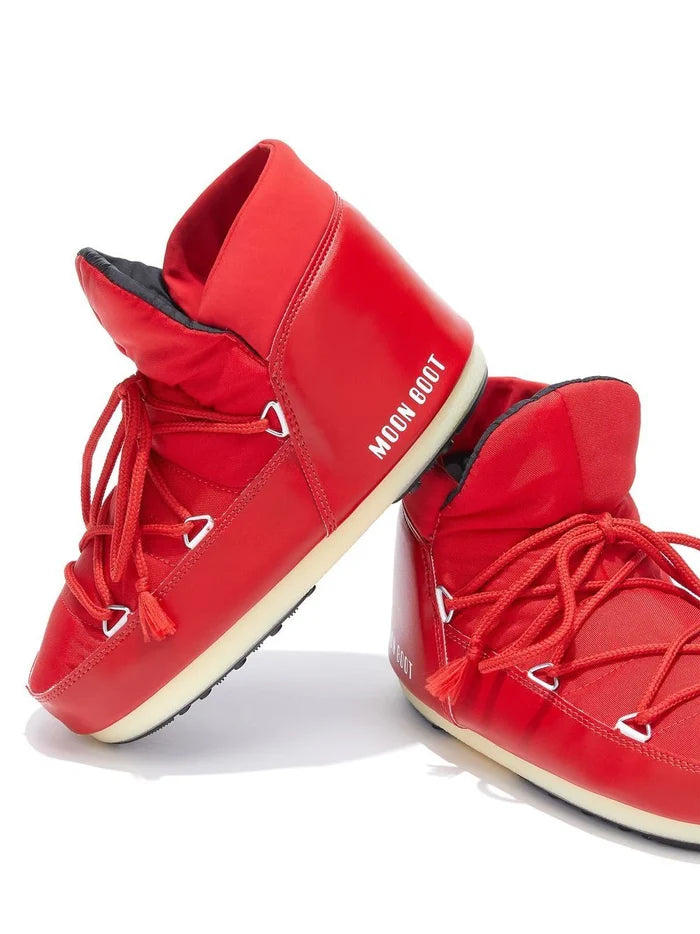 MOON BOOT WOMEN Pumps Nylon Red - MAISONDEFASHION.COM
