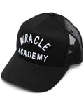 NAHMIAS MEN Miracle Academy Trucker Hat Black - MAISONDEFASHION.COM