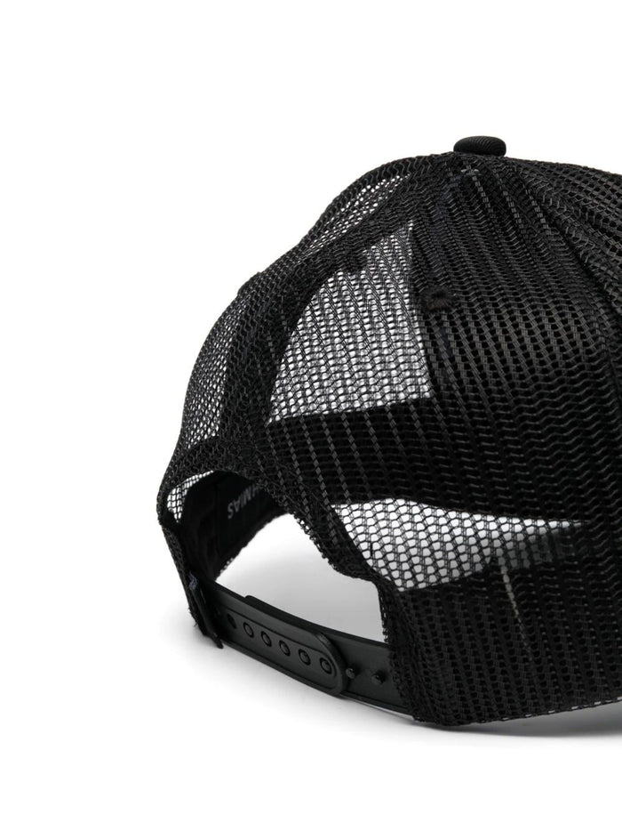 NAHMIAS MEN Miracle Academy Trucker Hat Black - MAISONDEFASHION.COM