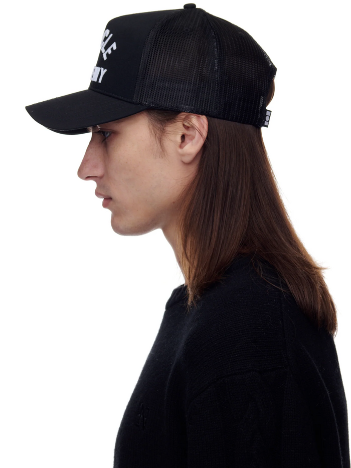 NAHMIAS MEN Miracle Academy Trucker Hat Black - MAISONDEFASHION.COM