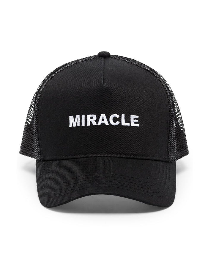 NAHMIAS Miracle Trucker Hat Black - MAISONDEFASHION.COM
