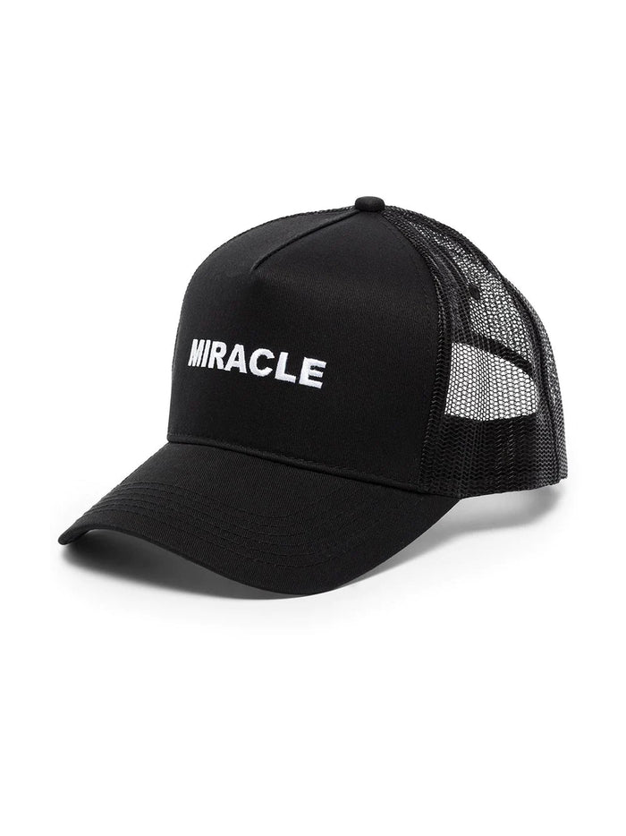 NAHMIAS Miracle Trucker Hat Black - MAISONDEFASHION.COM