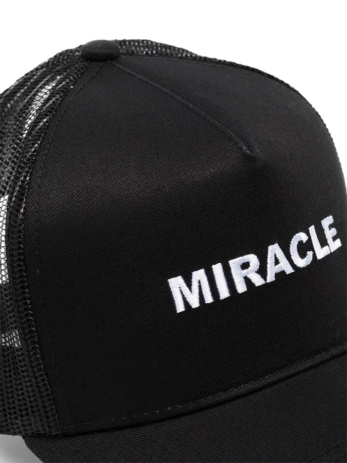NAHMIAS Miracle Trucker Hat Black - MAISONDEFASHION.COM