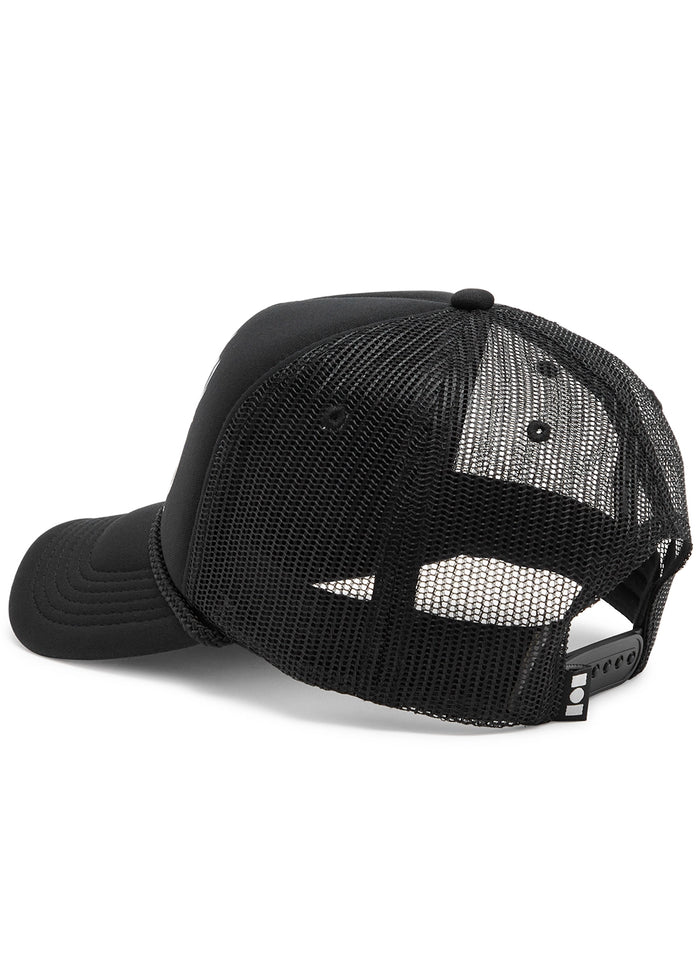 NAHMIAS Miracle Way Foam Trucker Hat Dusty Blue/Black - MAISONDEFASHION.COM