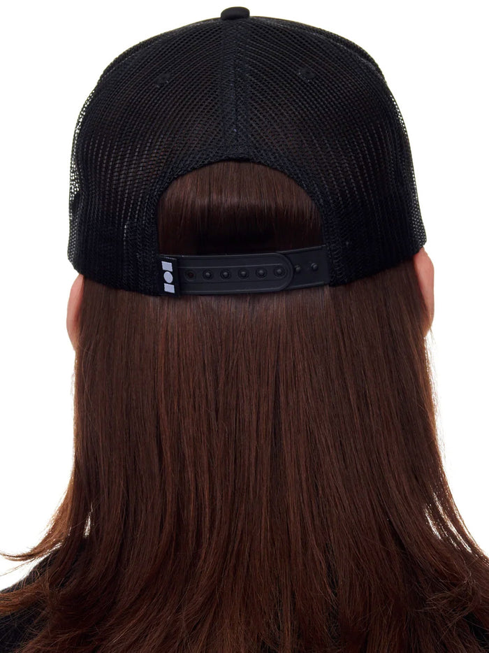 NAHMIAS Miracle Way Foam Trucker Hat Dusty Blue/Black - MAISONDEFASHION.COM