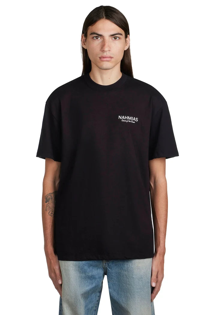 NAHMIAS Rincon Graphic Print T-Shirt Black - MAISONDEFASHION.COM