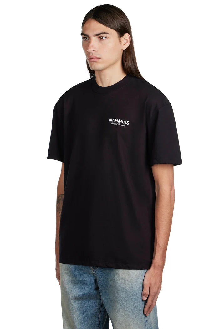 NAHMIAS Rincon Graphic Print T-Shirt Black - MAISONDEFASHION.COM