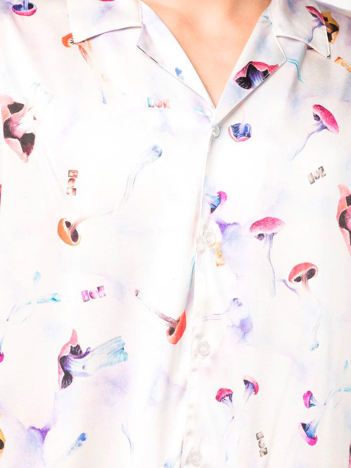 NAHMIAS S/S Psychedelic Shirt Mushroom - MAISONDEFASHION.COM