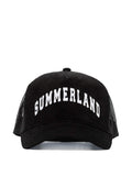 NAHMIAS Summerland Corduroy Trucker Hat Black - MAISONDEFASHION.COM