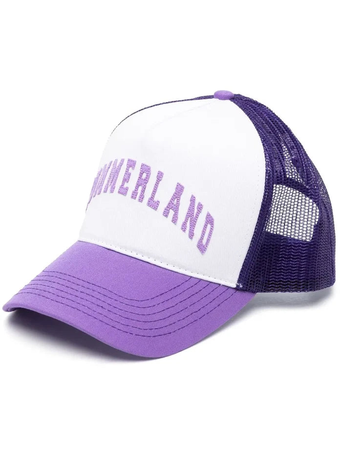 NAHMIAS Summerland Trucker Hat Purple - MAISONDEFASHION.COM