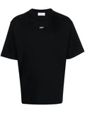 OFF-WHITE MEN OFF Stamp Skate S/S T-Shirt Black/White - MAISONDEFASHION.COM