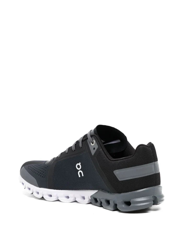 ON RUNNING Cloudflow Sneakers Black/Asphalt - MAISONDEFASHION.COM