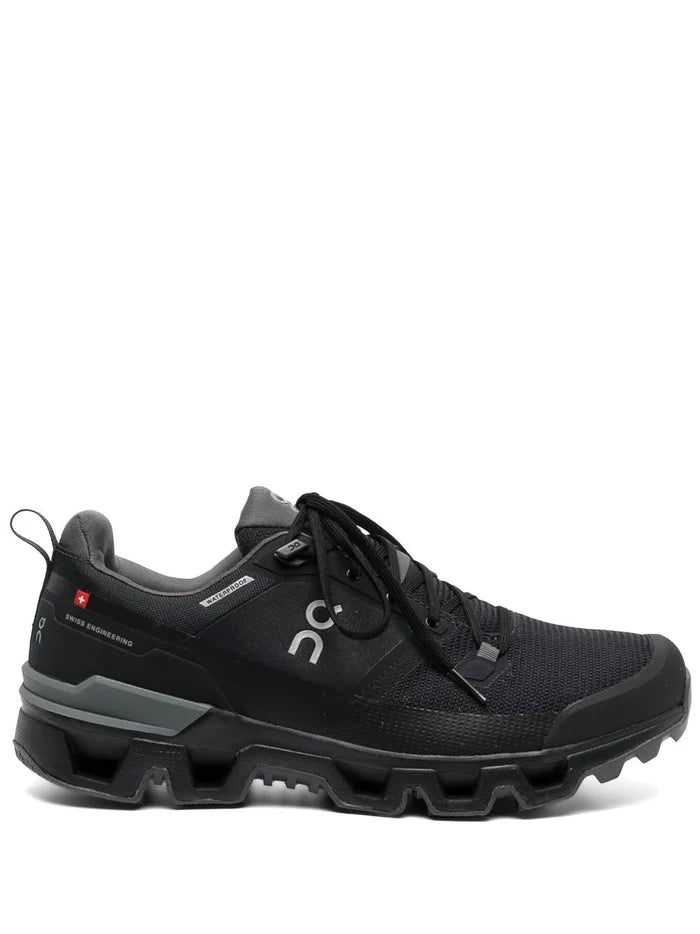 ON RUNNING  Cloudwander Waterproof Black/Eclipse - MAISONDEFASHION.COM
