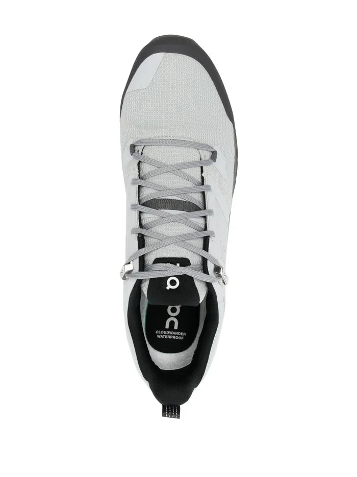 ON RUNNING Cloudwander Waterproof Glacier/Eclipse - MAISONDEFASHION.COM