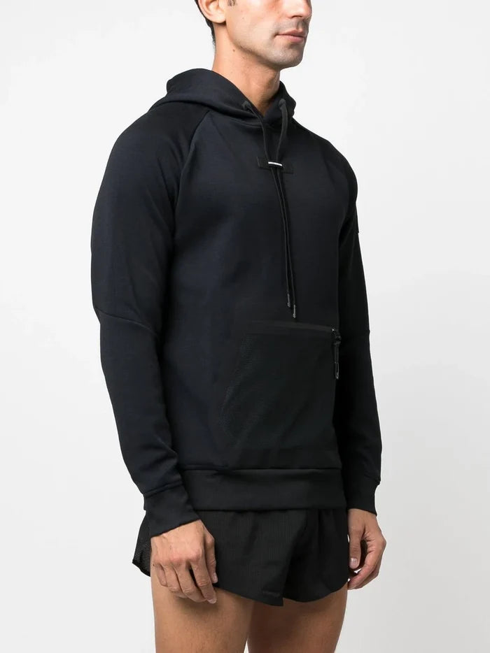 ON RUNNING Hoodie Black - MAISONDEFASHION.COM