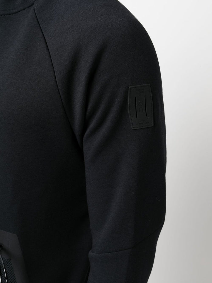 ON RUNNING Hoodie Black - MAISONDEFASHION.COM