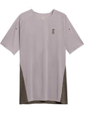 ON RUNNING Performance T-Shirt Zinc/Shadow Grey - MAISONDEFASHION.COM