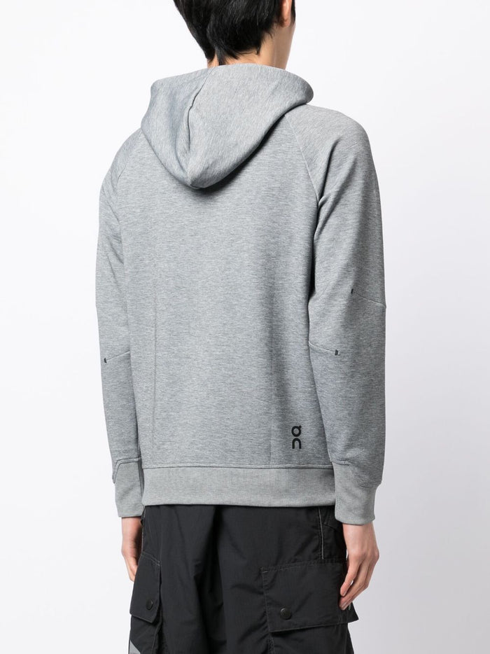 ON RUNNING Hoodie Grey - MAISONDEFASHION.COM