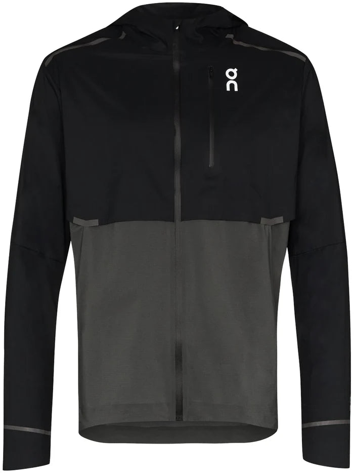 ON RUNNING Weather Jacket Black/Shadow - MAISONDEFASHION.COM