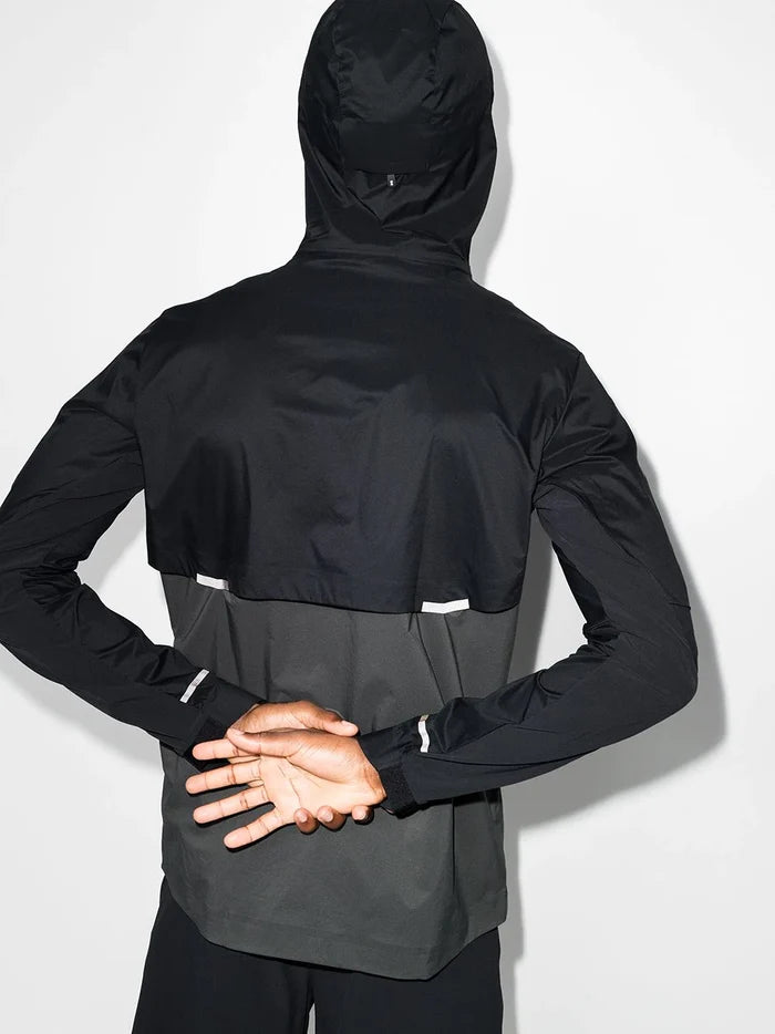 ON RUNNING Weather Jacket Black/Shadow - MAISONDEFASHION.COM