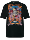 PALM ANGELS MEN Concert Graphic Print T-Shirt Black/Multi - MAISONDEFASHION.COM