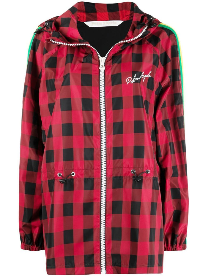 Palm Angels Women embroidered-logo windbreaker - MAISONDEFASHION.COM