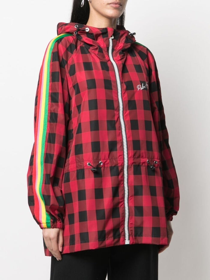 Palm Angels Women embroidered-logo windbreaker - MAISONDEFASHION.COM