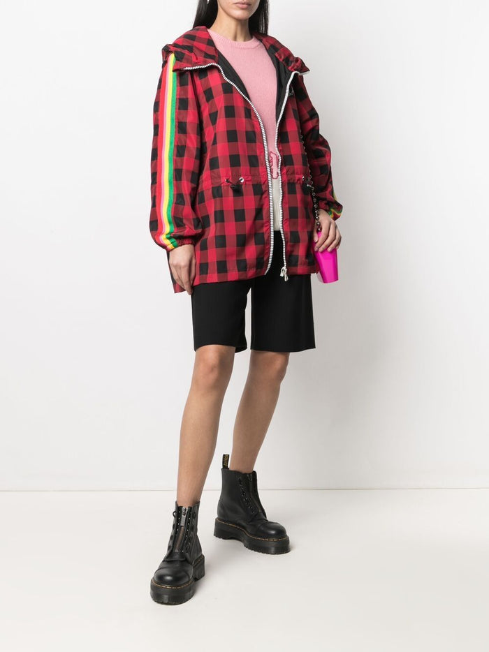 Palm Angels Women embroidered-logo windbreaker - MAISONDEFASHION.COM