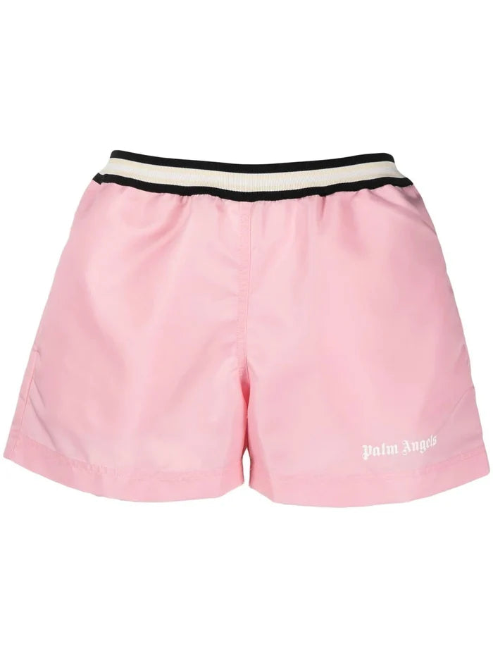 PALM ANGELS WOMEN Miami Running Sports Pink/Multi - MAISONDEFASHION.COM