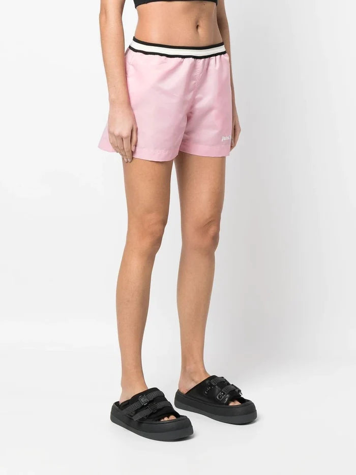 PALM ANGELS WOMEN Miami Running Sports Pink/Multi - MAISONDEFASHION.COM