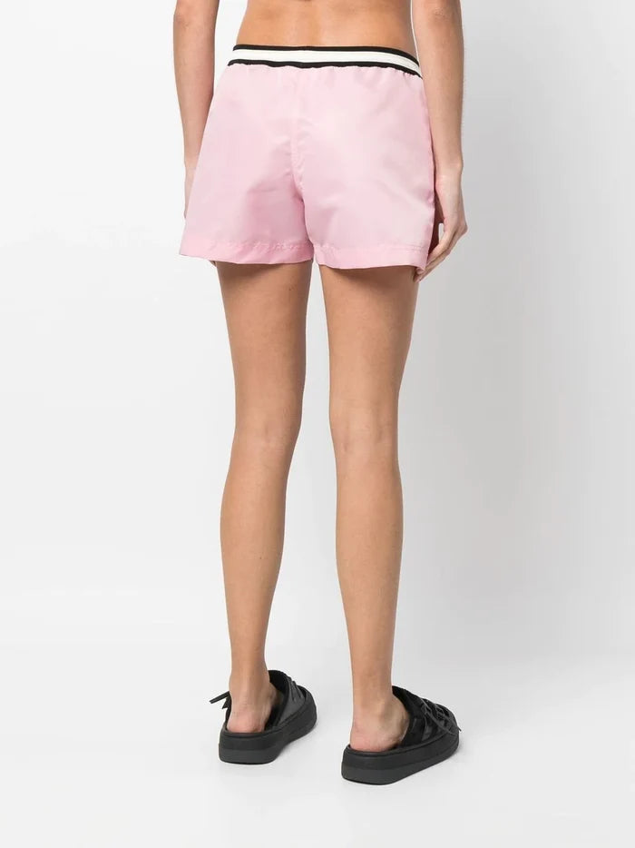 PALM ANGELS WOMEN Miami Running Sports Pink/Multi - MAISONDEFASHION.COM