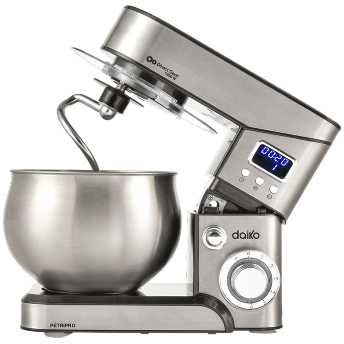 Pétrin digital inox 6L Daiko