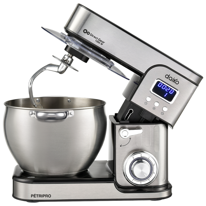 Pétrin digital inox 9L Daiko