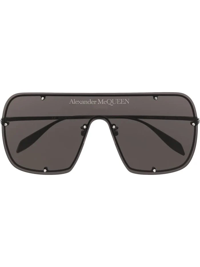 ALEXANDER MCQUEEN Pilot-Frame Sunglasses Black - MAISONDEFASHION.COM