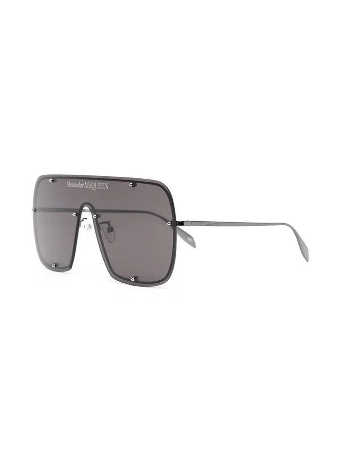 ALEXANDER MCQUEEN Pilot-Frame Sunglasses Black - MAISONDEFASHION.COM