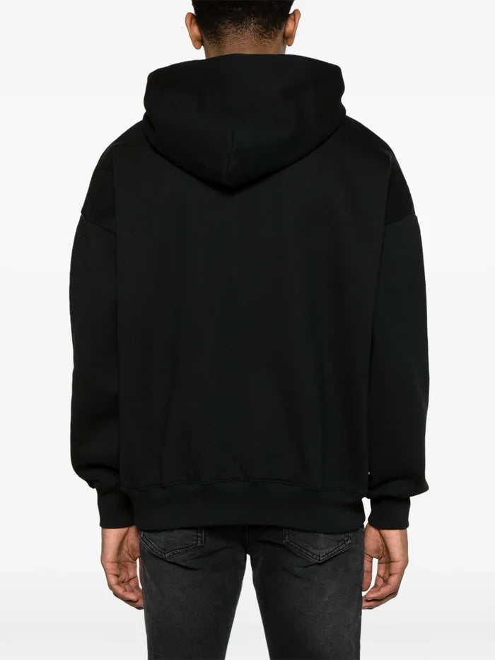PURPLE BRAND MEN x BLUE SKY INN Sunset Print Hoodie Black - MAISONDEFASHION.COM