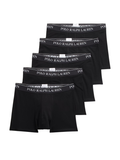 RALPH LAUREN Classic Stretch Cotton Trunk 5-Pack Black - MAISONDEFASHION.COM