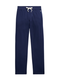 RALPH LAUREN Cotton Jersey Pyjama Trousers Cruise Navy - MAISONDEFASHION.COM