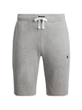 RALPH LAUREN Cotton Jersey Sleep Shorts Andover Heather - MAISONDEFASHION.COM
