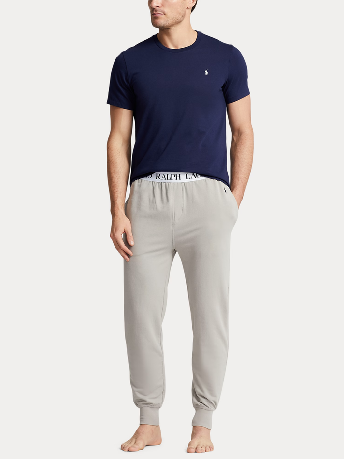 RALPH LAUREN Cotton Jersey Sleep T-shirt Cruise Navy - MAISONDEFASHION.COM