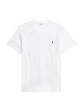RALPH LAUREN Cotton Jersey Sleep T-shirt White - MAISONDEFASHION.COM
