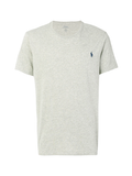 RALPH LAUREN Custom Slim Fit Jersey Crew Neck T-Shirt New Grey Heather