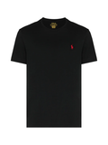 RALPH LAUREN Custom Slim Fit Jersey Crew Neck T-Shirt RL Black