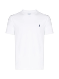 RALPH LAUREN Custom Slim Fit Jersey Crew Neck T-Shirt White