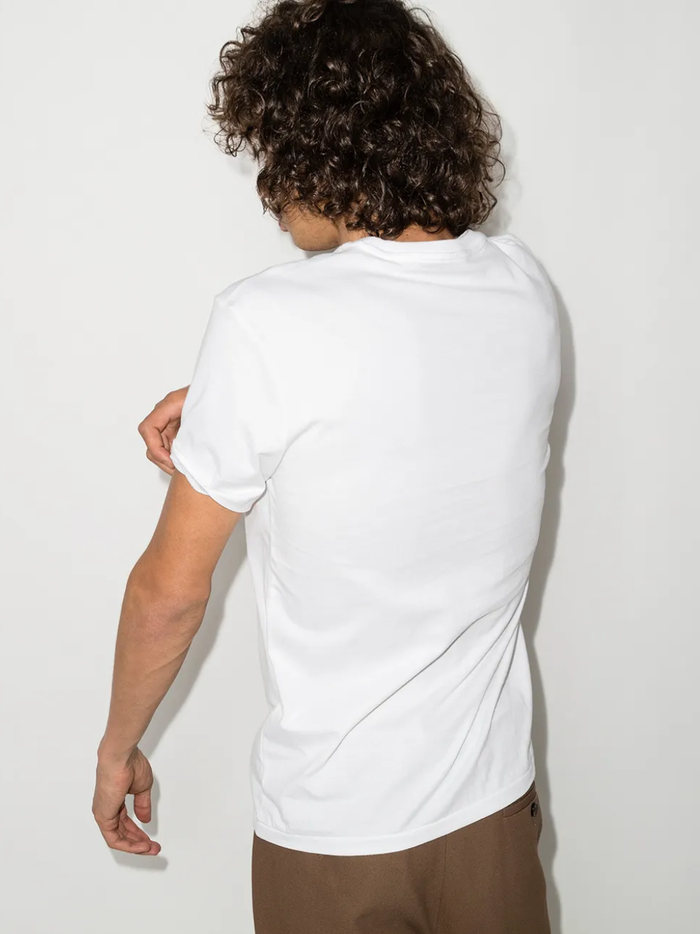 RALPH LAUREN Custom Slim Fit Jersey Crew Neck T-Shirt White