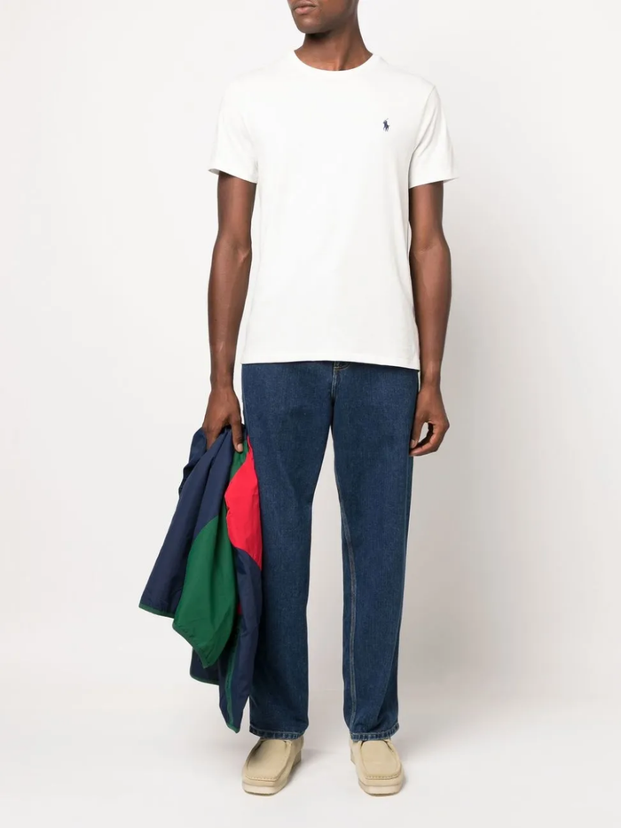 RALPH LAUREN Custom Slim Fit Jersey Crewneck T-Shirt Nevis