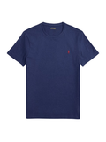 RALPH LAUREN Custom Slim Fit T-Shirt Navy - MAISONDEFASHION.COM